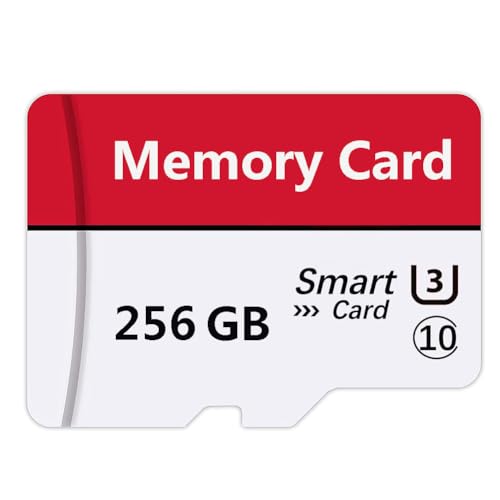 Tarjeta de memoria Mini TF de 256 GB, tarjeta inteligente de ultra alta velocidad para teléfonos Android, cámara de acción, tabletas, almacenamiento ampliado