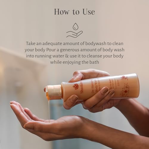 Image of Shankara De-Stressing Body Wash 210ml | Luxurious shower gel with Chamomile, Lavender & Rose Geranium for Muscle Relief, Hydration & Nourishment, Body Cleanser with Calming Effect |For Men & Women, Suitable to All Skin Types