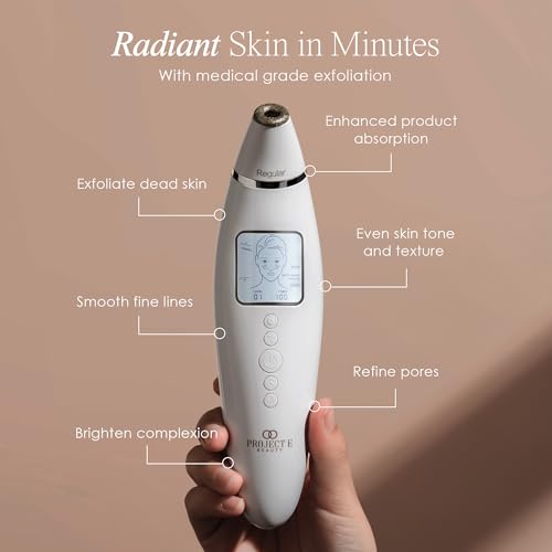 Baguette microdermabrasion visage exfoliation douce anti-rides 4 têtes