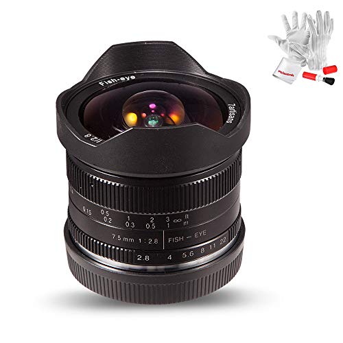 7artisans 7.5mm F2.8 APS-C Manual Fisheye Fixed Lens for Olympus Panasonic Micro Four