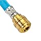 Güde 41407 Druckluft-Schlauch 13 mm/10 m (PVC Schlauch mit Gewebeeinlage, mit Schnellkupplung und Stecknippel)