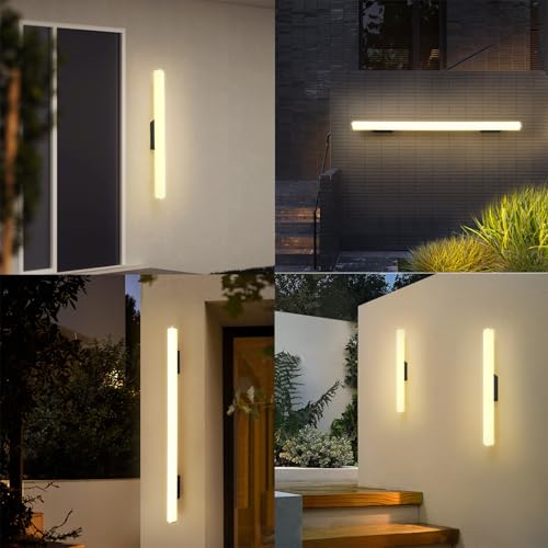 Appliques murales IP65 étanches en format long 100cm pour éclairage de garage