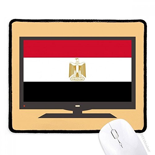 Alfombrilla de ratón con bandera de Egipto y África de alta precisión para ordenador 1