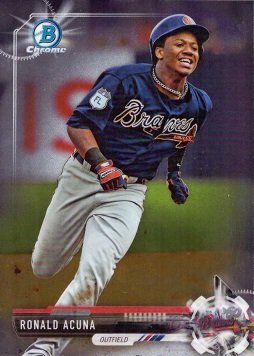Amazon.com: 2017 Bowman Draft Chrome #BDC-39 Ronald Acuna Jr 