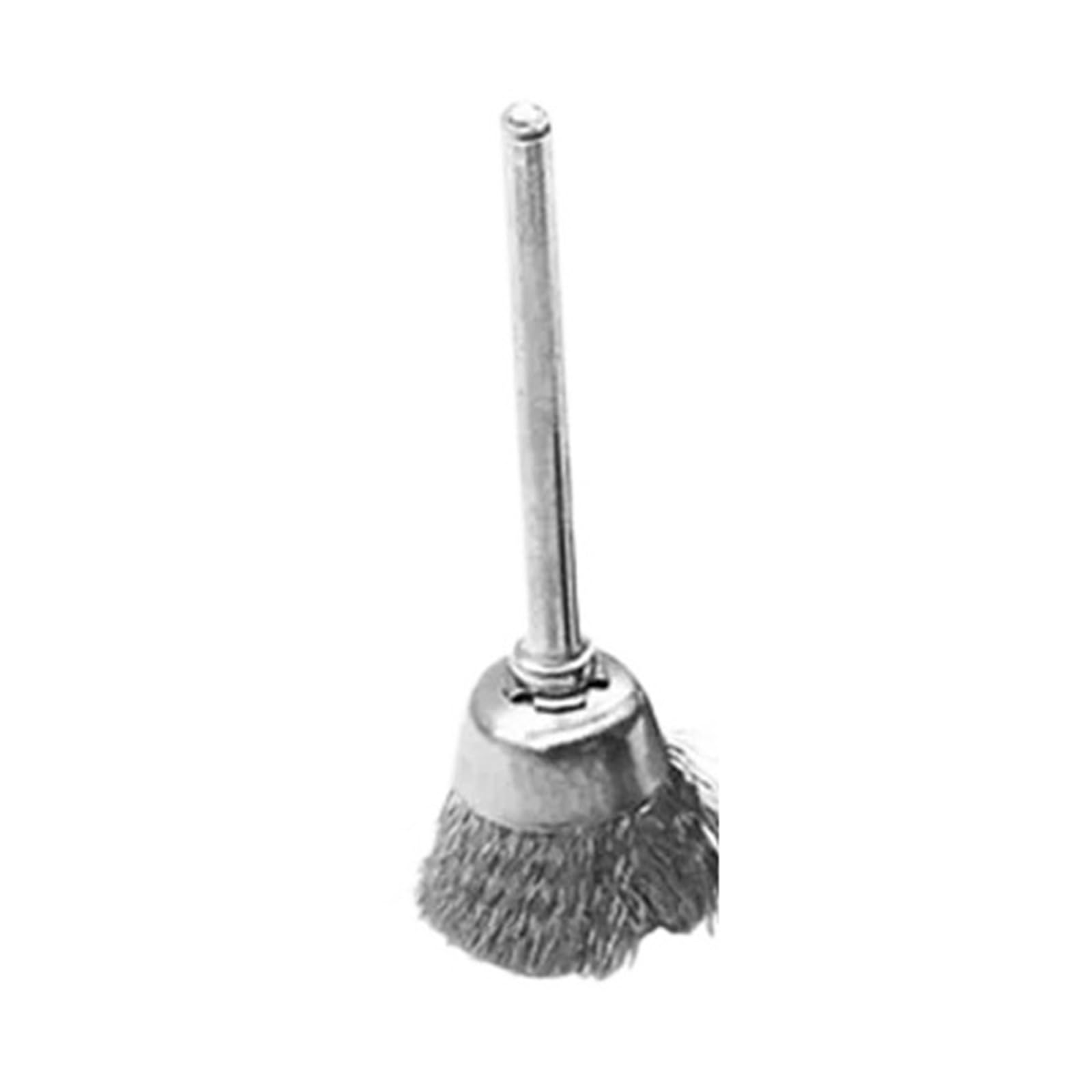 9Pcs/Set Stainless Steel Wire Brush Wire Wheel Rotary Tool Rust Removal Electric Drill Grinding Polish Wheel Derusting Tool