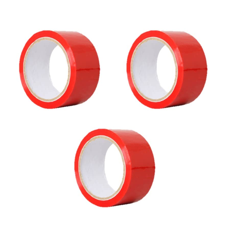 Red Color 48mm x 40meter(2 Inch) BOPP/Packing/Marking High Strength Adhesive and acurate Length Tape (3)