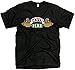 GunShowTees Men's Central Perk Shirt, Medium, Black