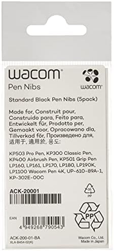 Wacom Pen nibs, black, 5 pack