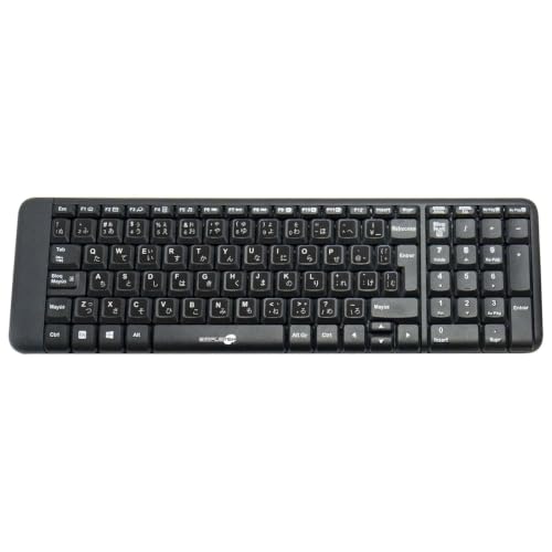 Kit inalámbrico compacto SIMPLETEK con teclado japonés QWERTY resistente a salpicaduras 2