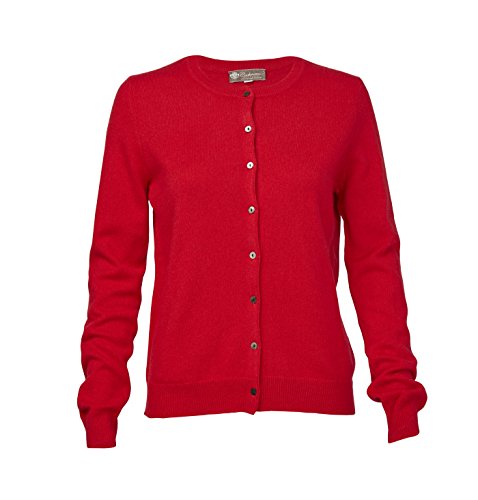 Image of Cashmere Boutique Women's Pure Cashmere Button Cardigan