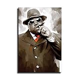 Biggie Smalls Art Canvas Art Poster and Wall Art Picture Print Modern Family Bedroom Decor Posters