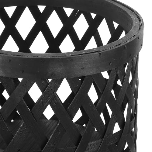 Panier bois entrelacé main léger pour protéger les succulentes - 4