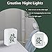 TOTITOM Mahjong Night Light USB Rechargeable Led Night Lamp Room Layout Tool Mahjong Modeling Small Light for Home Indoor Bedroom Decoration(发)