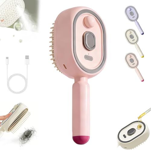 Brosse à cheveux brume spray électrique pour lissage anti-statique
