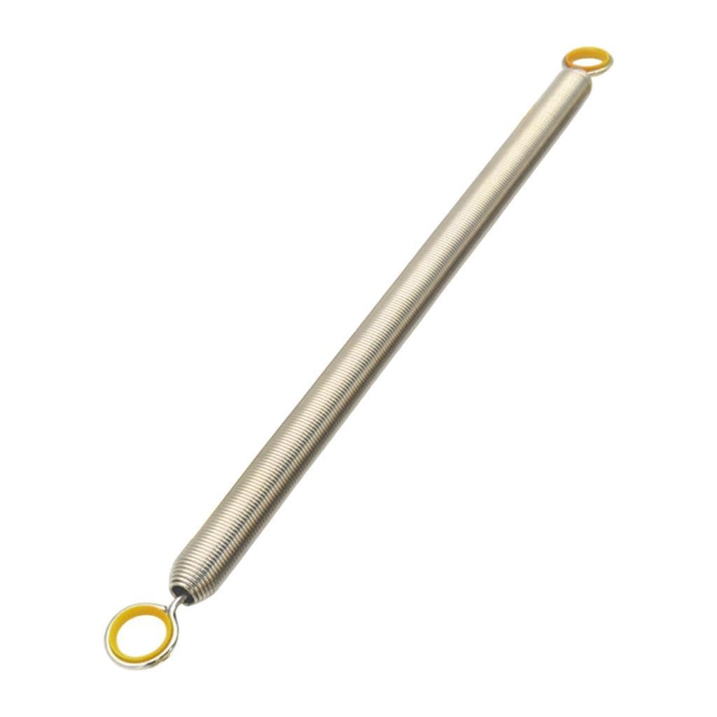 Amagogo Pilates Bed Spring Pilates Bed Parts Professional Sturdy Yoga Hook Exercise Heavy Duty Tension Spring Pilates Equipment, Yellow2.3x27.7x632mm