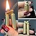 Nunchaku-Shaped Kerosene Lighter, Flint Ignition, Reusable, Perfect as a Gift.(Brass2)