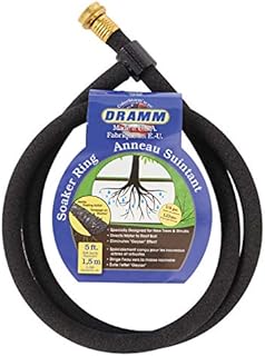 Dramm 17061 Ring Soaker Hose, 5 Foot, Black