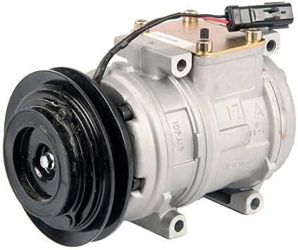 AC Compressor & A/C Clutch For Toyota Land Cruiser FJ80 FZJ80 & Lexus LX450 1990-1997 Replaces 10PA17C - BuyAutoParts 60-01395NA NEW