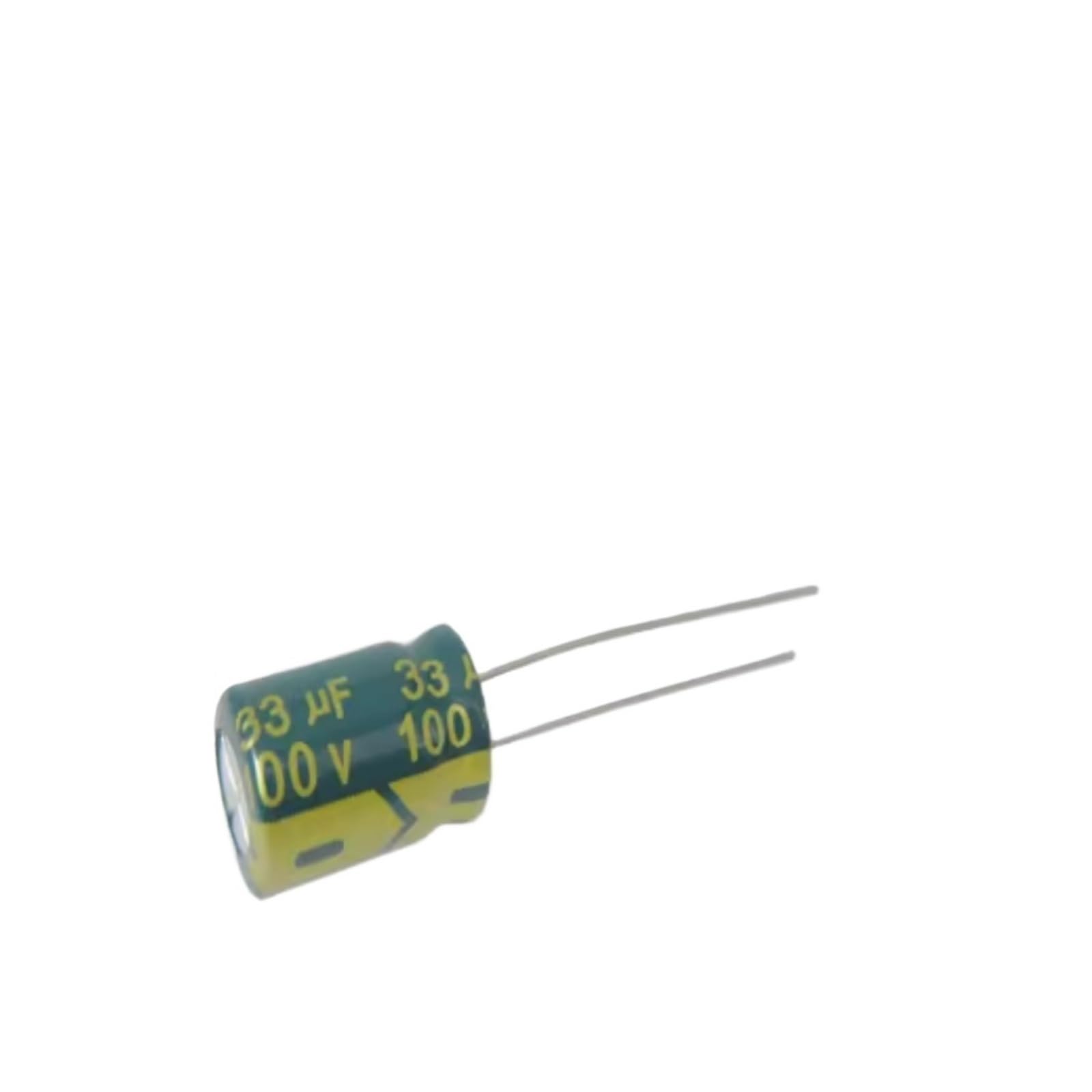 Condensateur 100V 33uF 8x12mm pour réparer une alimentation qui siffle