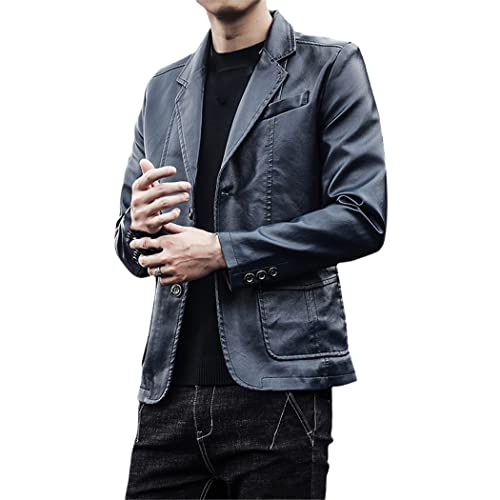 Veste en cuir pour hommes : en finir avec les vestes froissées grâce au blazer PU