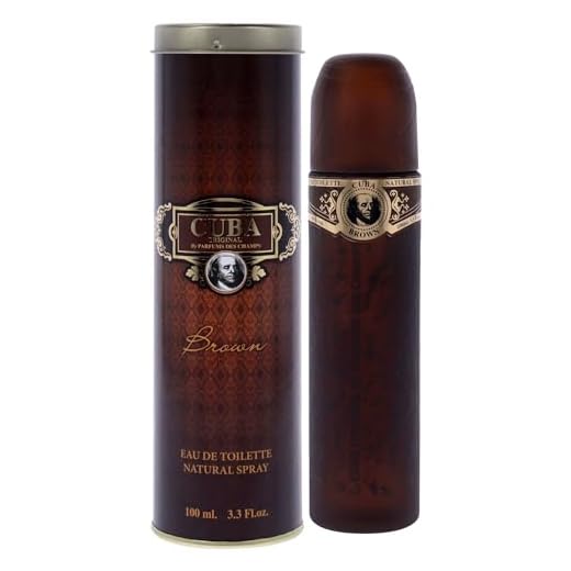 Cuba Brown EDT vaporisateur/Spray para él 100 ml