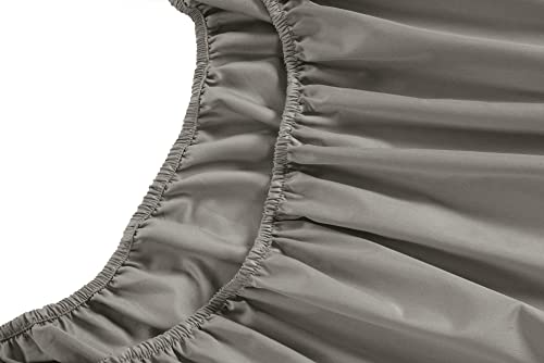 Image of LANE LINEN California King Sheets Set - 450 Thread Count Premium Sateen Weave for Hotel Quality Luxury - Thick & Comfy 100% Cotton Sheets for Luxury Hotel Rooms - Oeko Tex Certified - Paloma