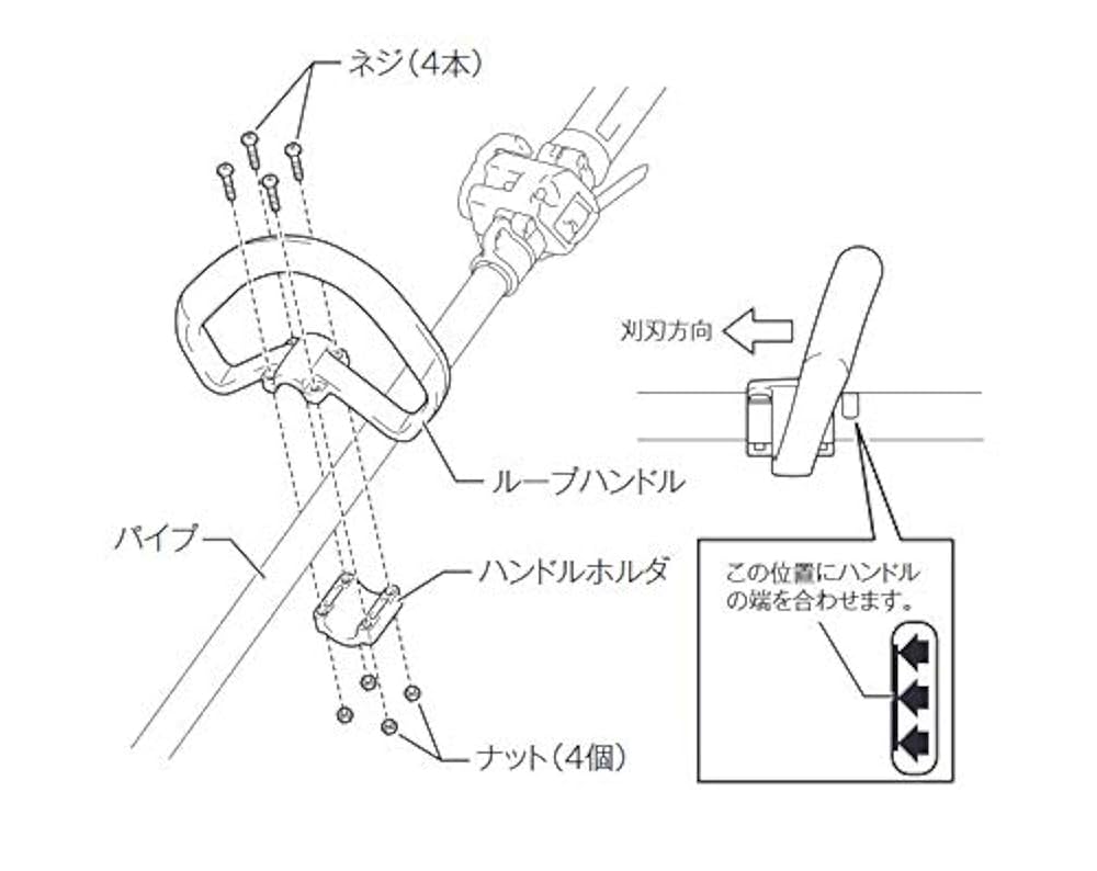 Amazon | マキタ(Makita) エンジン刈払機 2スト ループハンドル