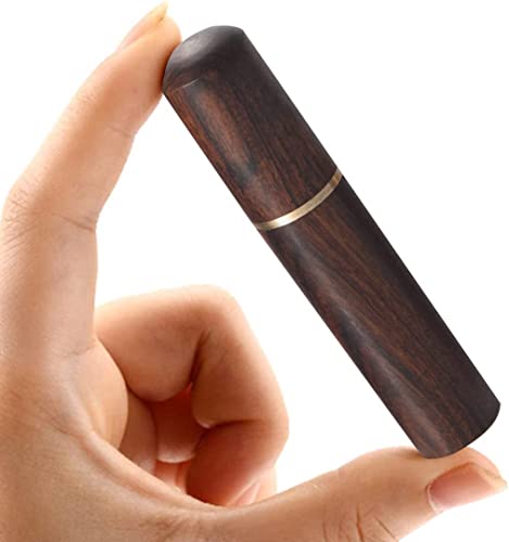 Chiloskit 2Pcs Embroidery Wood Sewing Needle Holder Case Toothpick Storage Box Small Thing Organizer Leather Craft Diy Tool #TOP1