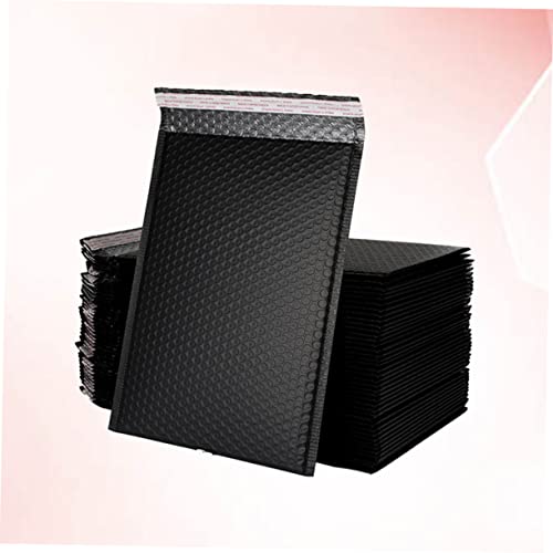 Yardwe Envelopes Decorativos De 25 Unidades Envelopes Pretos Envelopes De Pergaminho Saco De Embalag