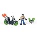Fisher-Price Imaginext DC Super Friends Bane Action Figure and Motorcycle