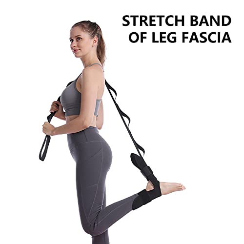 Fourmor Yoga Strap - Leg And Calf Stretcher Strap With Adjustable Loops, Nonelastic Stretch Strap For Physical Therapy, Pilates, Dance And Gymnastics With Carry ，Plantar Fasciitis Relief #TOP1