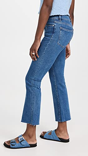 DL1961 Women's Bridget Boot High-Rise Crop Jeans in Keys4