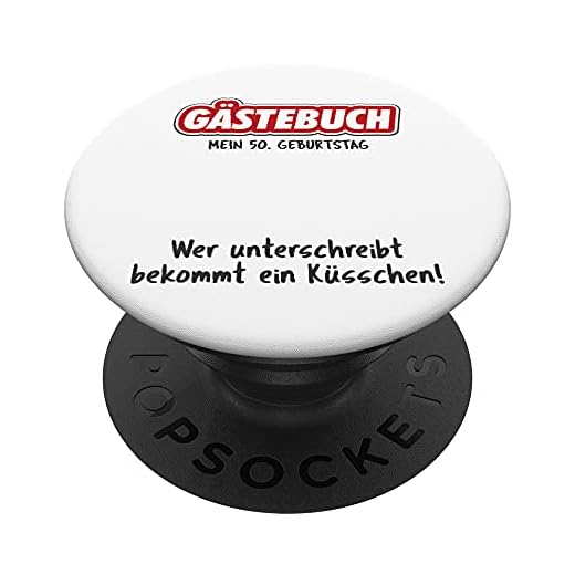 Libro de visitas para fiesta de 50 cumpleaños, nacido 1971 PopSockets PopGrip Intercambiable