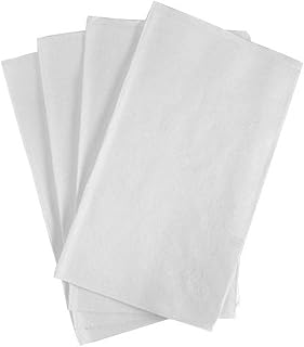 Karat KN-D1517-2W 15"x17" 2 Ply Dinner Napkins - White (Case of 3000)