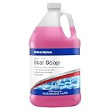 West Marine Heavy Duty Boat Soap – Safe & Effective Marine Cleaner for All Surfaces – Removes Scum, Grime & Dirt Without Stripping Wax – 1 Gallon