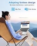 14" Laptop, Celeron N4000 Processor Laptop Computer, 6GB RAM 128GB SSD Ordinateur Portable HD IPS Display, Portable PC Fanless Notebook with Bluetooth/USB 3.0/Mini HDMI for Business Study