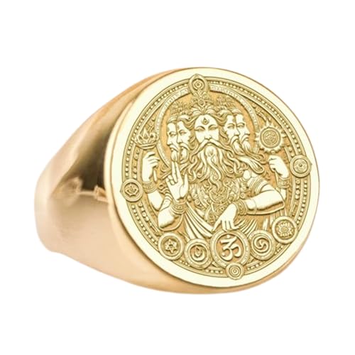 Bague Seigneur Brahma argent pour sublimer votre style quotidien et vos soirées