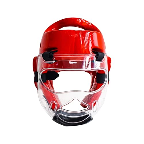 Casco de boxeo ligero ajustable con protección completa, kickboxing, artes marciales, artes marciales, artes marciales, muay thai, karate, entrenamiento y sparring