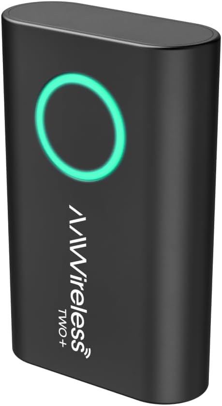 AAWireless Two+ Android Car & Apple Carplay 2-in-1 Adapter - Wireless Connection via Bluetooth & WiFi - Suitable for iOS 10+ & Android 11+ - Multifunctional Button - Made in Europe