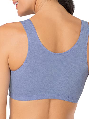 Image of Fruit of the Loom Women's Built-Up Sports Bra, (Pack of 3)