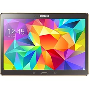Samsung Galaxy Tab S 26,67 cm (10,5 inch) LTE Tablet PC (Quad-Core, 1,9 GHz, 3 GB RAM, 16 GB intern geheugen, Android) titanium/brons (gereviseerd)