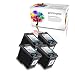 Printronic Remanufactured Ink Cartridge Replacement for HP 21 C9351AN (4 Black) 4 Pack