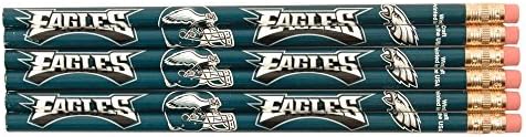 WinCraft NFL Philadelphia Eagles 15566041 Pencil (6 Pack)