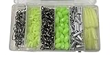 Deep Drop Rigging Kit - Glow Beads, Snap Swivels,Glow Sleeves, Loop Protectors, Crimps