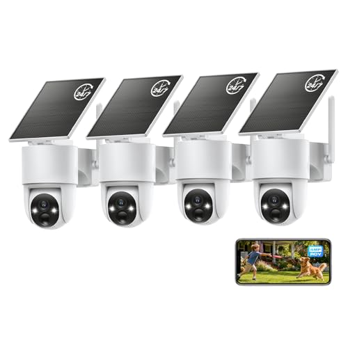 Tical 4MP Solar Outdoor Cameras