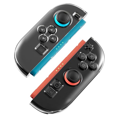 Landcase - Landcase Transparent Protector for Switch 2 - Shockproof Lightweight Shell with Visible Game Console Protection