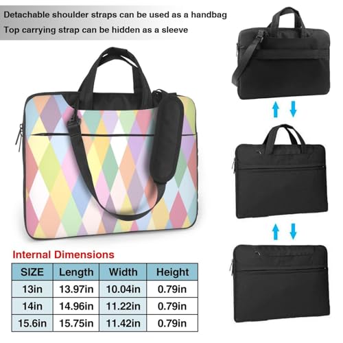 Maletín para portátil impermeable 15.6" Harlequin miniatura 4