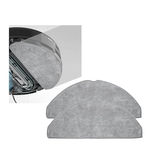 Serpillère en microfibre compatible Eufy L60 lot de 4 pièces lavables