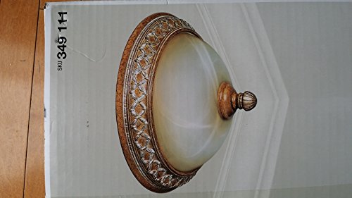 Hampton Bayberlini 2 Light Tuscan Patina 6.8&Quot; X13&Quot; Tuscan Patina">Berlini 2 Light Tuscan Patina 6.8"X13"X13" Tuscan Patina by Hampton Bay - Used condition - US$39.50