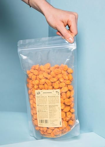 KoRo - Erdnüsse mit BBQ-Gewürz 500 g - Snack mit knusprigem Teigmantel